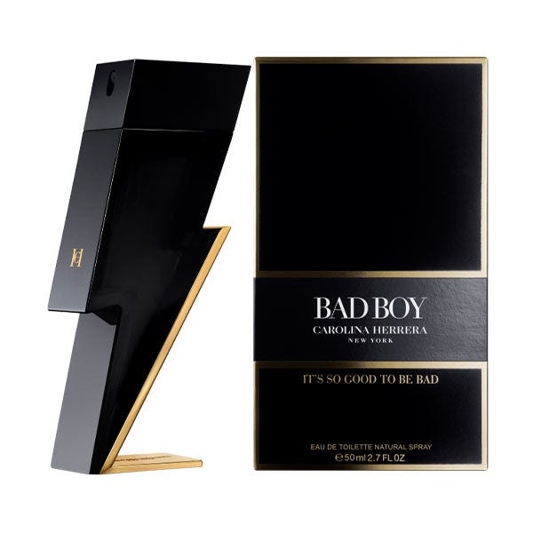 3 Parfums Carolina Herrera BAD BOY, Carolina Herrera 212 VIP BLACK e Paco Rabanne INVICTUS - Eau de Parfum - Herrenparfum