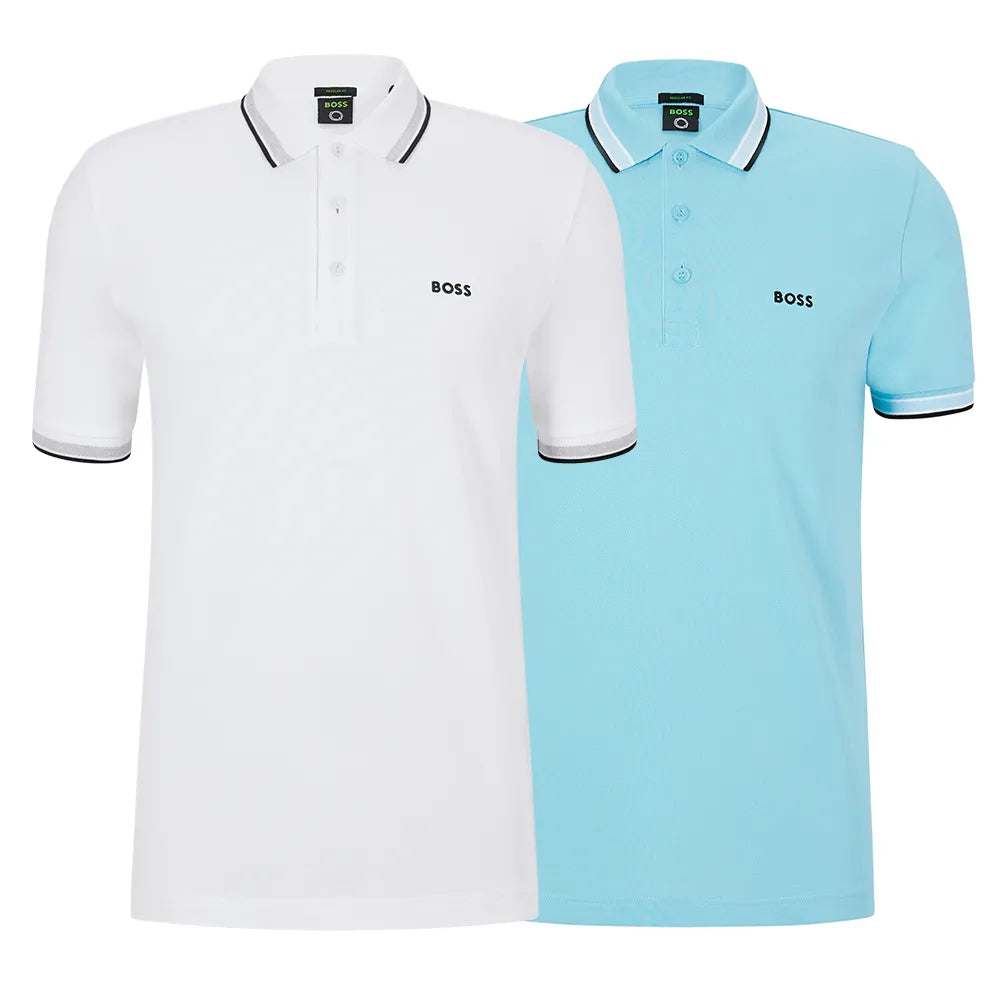 [KAUFEN SIE 1 ERHALTEN SIE 2] Kit 2 H. Boss Poloshirts