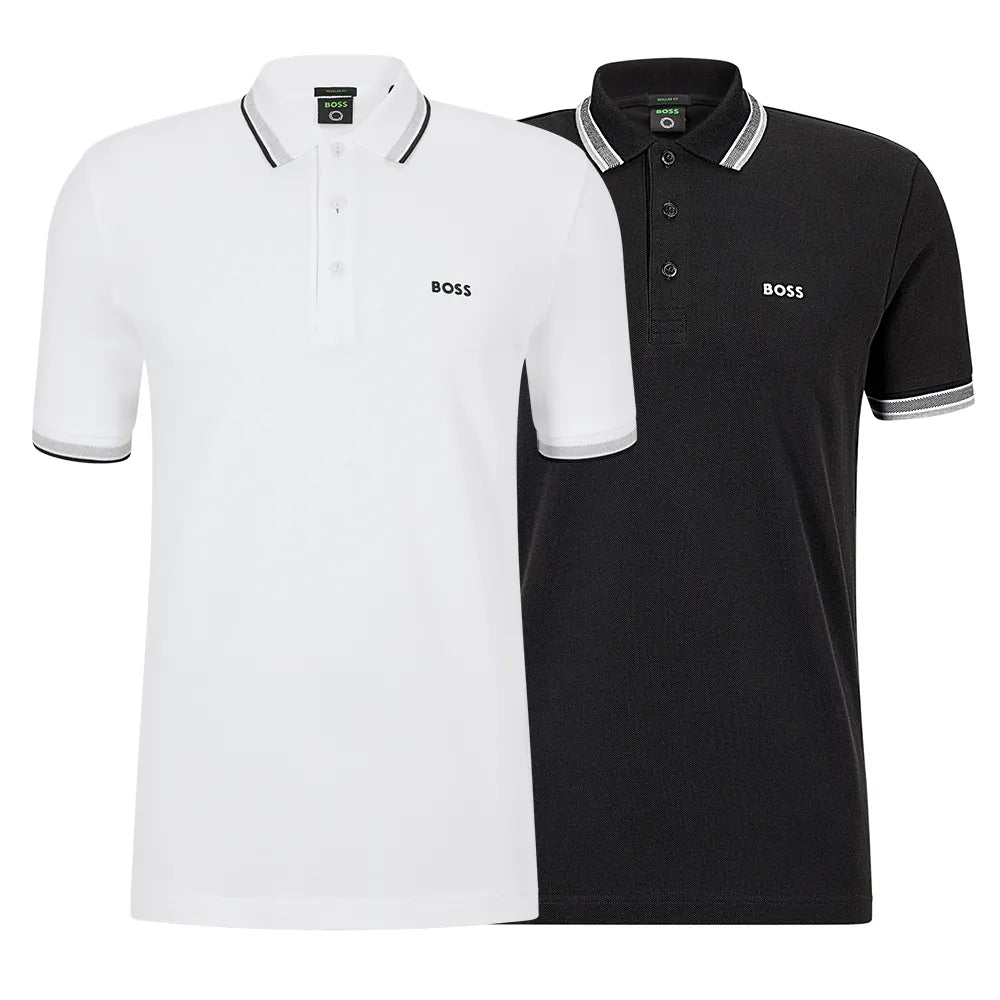 [KAUFEN SIE 1 ERHALTEN SIE 2] Kit 2 H. Boss Poloshirts